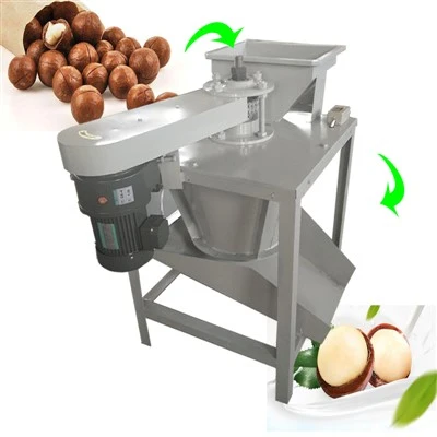 Zwarte walnoot notenkrakermachine